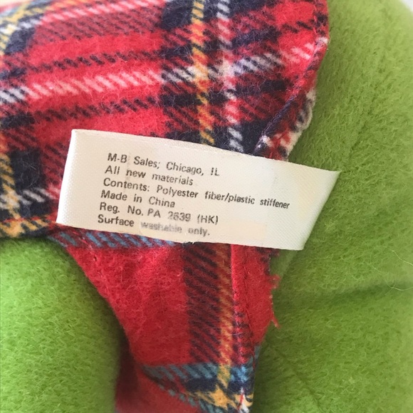 Baby Kermit The Frog & Baby Fozzie Bear Muppets 7" McDonalds 1987 Plush Animal - Picture 12 of 13